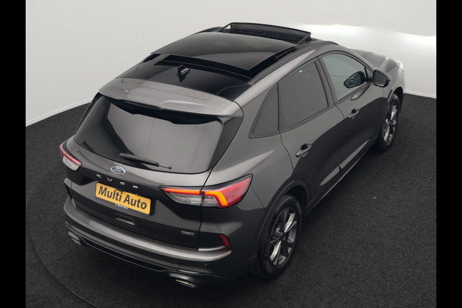 Ford Kuga 2.5 ST-Line X Plug In Hybrid 225pk Dealer O.H PHEV | Trekhaak Af Fabriek | Head Up | Panodak | Adaptive Cruise | 360 Camera | Alcantara Sportstoelen Verwarmd | Bang & Olufsen | Keyless | Apple Carplay | Blis | Stuur Verwarmd | Navigatie