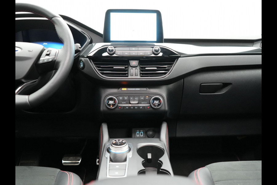 Ford Kuga 2.5 ST-Line X Plug In Hybrid 225pk Dealer O.H PHEV | Trekhaak Af Fabriek | Head Up | Panodak | Adaptive Cruise | 360 Camera | Alcantara Sportstoelen Verwarmd | Bang & Olufsen | Keyless | Apple Carplay | Blis | Stuur Verwarmd | Navigatie
