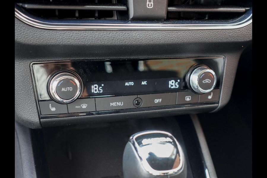 Škoda Kamiq 1.0 TSI 110pk DSG Style Navigatie Apple Carplay/Android Auto Climate Control Elektrisch bedienbare kofferbak Dab Extra Getint Glas