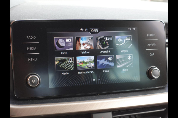 Škoda Kamiq 1.0 TSI 110pk DSG Style Navigatie Apple Carplay/Android Auto Climate Control Elektrisch bedienbare kofferbak Dab Extra Getint Glas