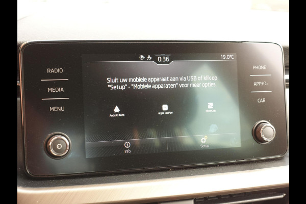 Škoda Kamiq 1.0 TSI 110pk DSG Style Navigatie Apple Carplay/Android Auto Climate Control Elektrisch bedienbare kofferbak Dab Extra Getint Glas