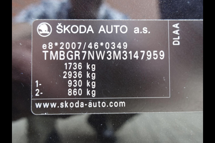 Škoda Kamiq 1.0 TSI 110pk DSG Style Navigatie Apple Carplay/Android Auto Climate Control Elektrisch bedienbare kofferbak Dab Extra Getint Glas