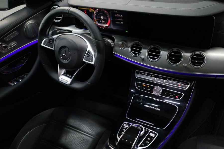 Mercedes-Benz E-Klasse AMG 63 4MATIC 650+PK LED/VIRTUAL/SFEER/LUCHT/SOFT/PANO/LEER+S.VERKOELING+MASSAGE/360/ACC/12 MDN GARANTIE!