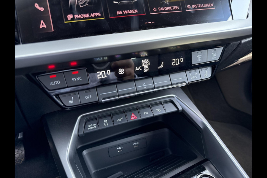 Audi A3 Sportback 40 TFSI e Advanced edition | virtual cockpit | Apple Car Play / Android Auto | stoelverwarming | standkachel |