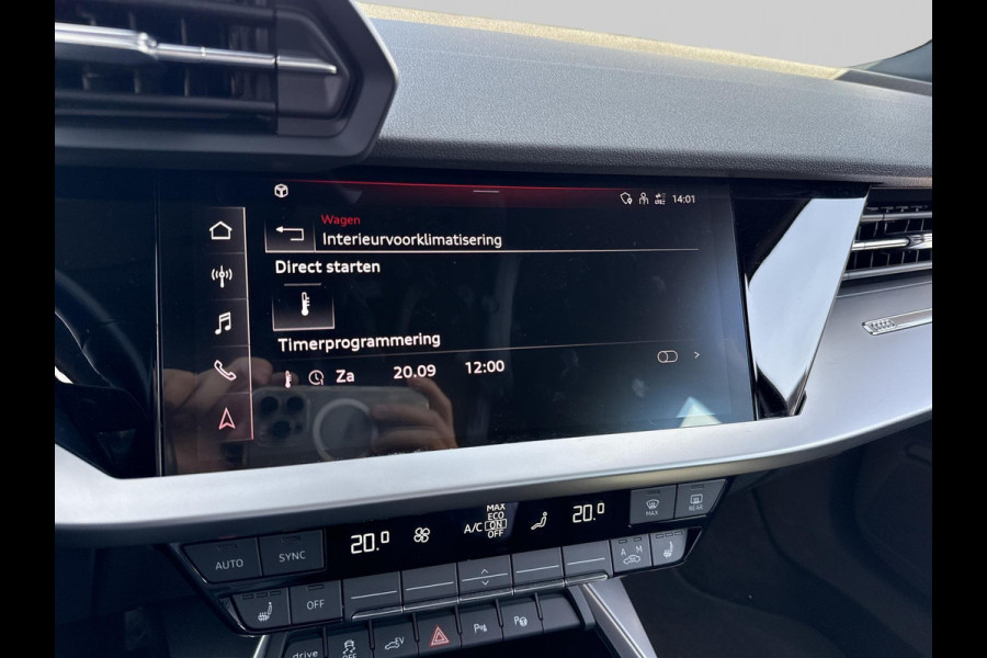 Audi A3 Sportback 40 TFSI e Advanced edition | virtual cockpit | Apple Car Play / Android Auto | stoelverwarming | standkachel |