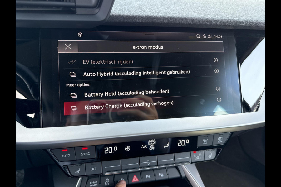 Audi A3 Sportback 40 TFSI e Advanced edition | virtual cockpit | Apple Car Play / Android Auto | stoelverwarming | standkachel |