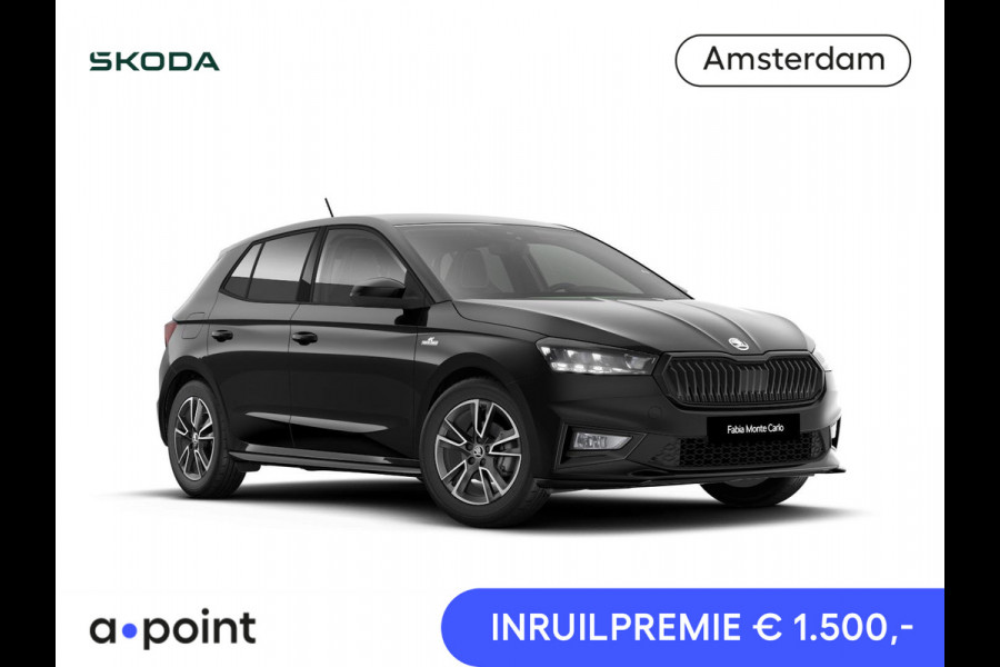 Škoda Fabia Monte Carlo 1.0 TSI 115 pk 7 versn. DSG | Travel assist plus | Verwarmbare voorstoelen