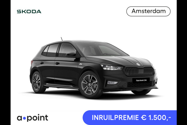 Škoda Fabia Monte Carlo 1.0 TSI 115 pk 7 versn. DSG | Travel assist plus | Verwarmbare voorstoelen