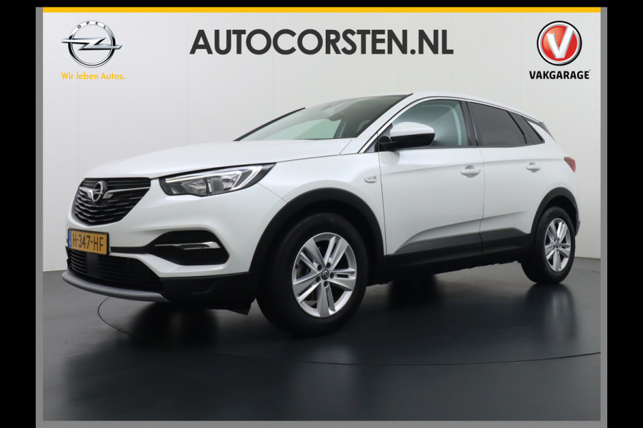 Opel Grandland X 1.2Turbo 131PK AUT-8 Navi Camera Apple Carplay Android Auto Ecc AGR-Comfort Stoel Cruise Control Business Executive DAB Elek.Achterklep 1e Eigenaar Dealeronderhouden Orig.NLse auto