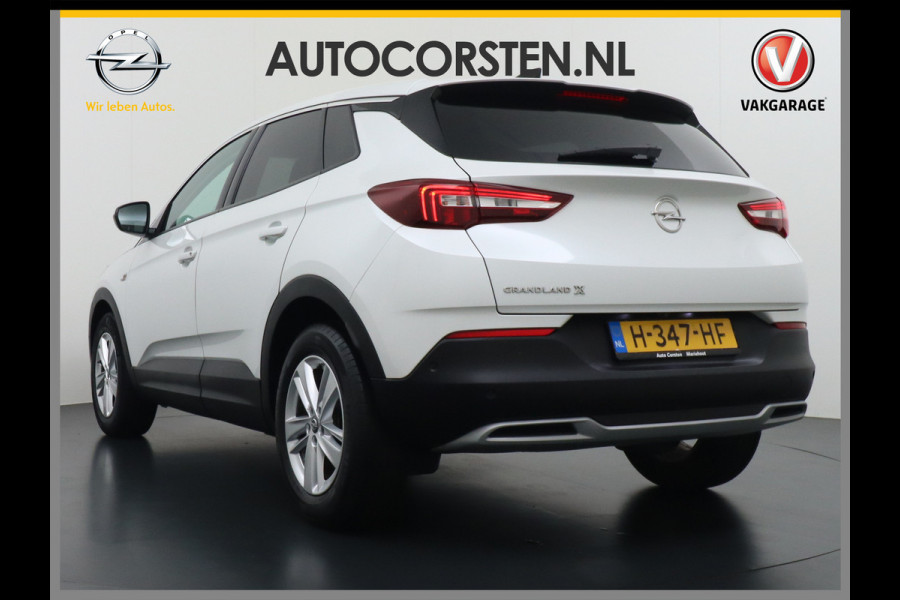 Opel Grandland X 1.2Turbo 131PK AUT-8 Navi Camera Apple Carplay Android Auto Ecc AGR-Comfort Stoel Cruise Control Business Executive DAB Elek.Achterklep 1e Eigenaar Dealeronderhouden Orig.NLse auto