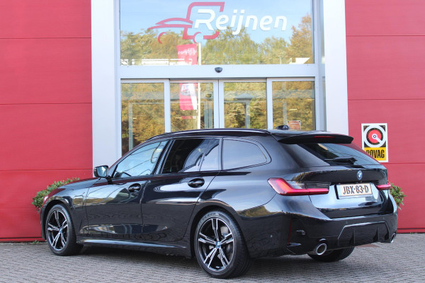 BMW 3 Serie Touring 320e 205PK M-SPORT | PANORAMISCH SCHUIF/KANTEL DAK | M-SPORT PAKKET INTERIEUR/EXTERIEUR | SFEER VERLICHTING | ELEKTRISCH BEDIENBARE VOORSTOELEN MET GEHEUGEN OP DE BESTUURDERSSTOEL | STOEL VERWARMING | HEAD UP DISPLAY | CRUISE CONTROL | NAVIGATIE | DRAADLOZE APPLE CARPLAY/ANDROID AUTO | DRAADLOZE TELEFOONLADER | 18" LICHTMETALEN VELGEN M-SPORT | 360° CAMERA | BMW LIVE DASHBOARD PROFESSIONAL | COMFORT ACCESS | SHADOW LINE PAKKET | FULL LED KOPLAMPEN | NAVIGATIE | CLIMATE CONTROL ACHTERIN |