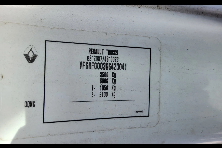 Renault Master 150.35 L3H2 GESLOTEN - EURO 6 - DUITSE PAPIEREN