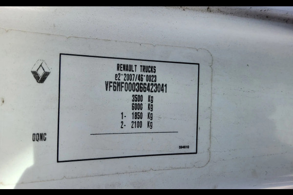 Renault Master 150.35 L3H2 GESLOTEN - EURO 6 - DUITSE PAPIEREN