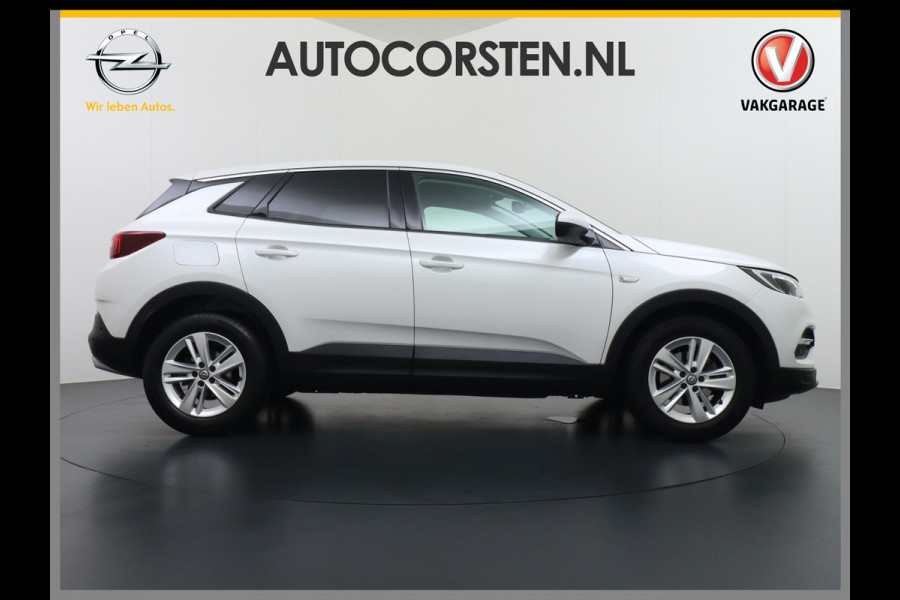 Opel Grandland X 1.2Turbo 131PK AUT-8 Navi Camera Apple Carplay Android Auto Ecc AGR-Comfort Stoel Cruise Control Business Executive DAB Elek.Achterklep 1e Eigenaar Dealeronderhouden Orig.NLse auto