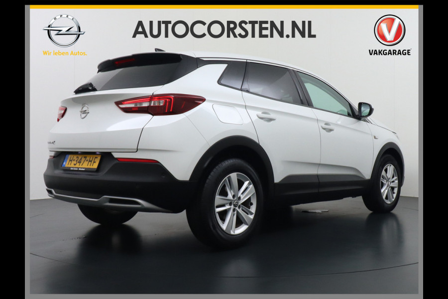 Opel Grandland X 1.2Turbo 131PK AUT-8 Navi Camera Apple Carplay Android Auto Ecc AGR-Comfort Stoel Cruise Control Business Executive DAB Elek.Achterklep 1e Eigenaar Dealeronderhouden Orig.NLse auto