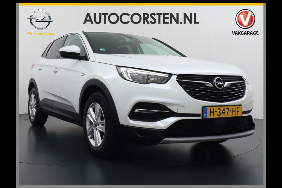Opel Grandland X 1.2Turbo 131PK AUT-8 Navi Camera Apple Carplay Android Auto Ecc AGR-Comfort Stoel Cruise Control Business Executive DAB Elek.Achterklep 1e Eigenaar Dealeronderhouden Orig.NLse auto