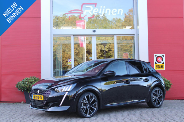 Peugeot 208 1.2 130PK AUTOMAAT GT PACK | PANORAMA DAK | ALCANTARA BEKLEDING | ACHTERUITRIJ CAMERA | ADAPTIVE CRUISE CONTROL | FULL LED KOPLAMPEN | 3-D INSTRUMENTENPANEEL | STOEL VERWARMING | 17" LICHTMETALEN VELGEN | ALL SEASON BANDEN | DODEHOEK DETECTIE | NAVIGATIE | APPLE CARPLAY/ANDROID AUTO | DAB+ RADIO |