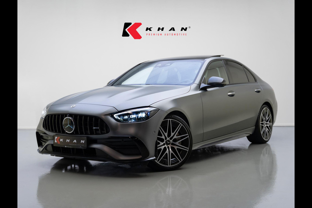 Mercedes-Benz C-Klasse AMG 43 4MATIC |Pano|Kuipstoelen|360 Camera|Burmester|Memory|