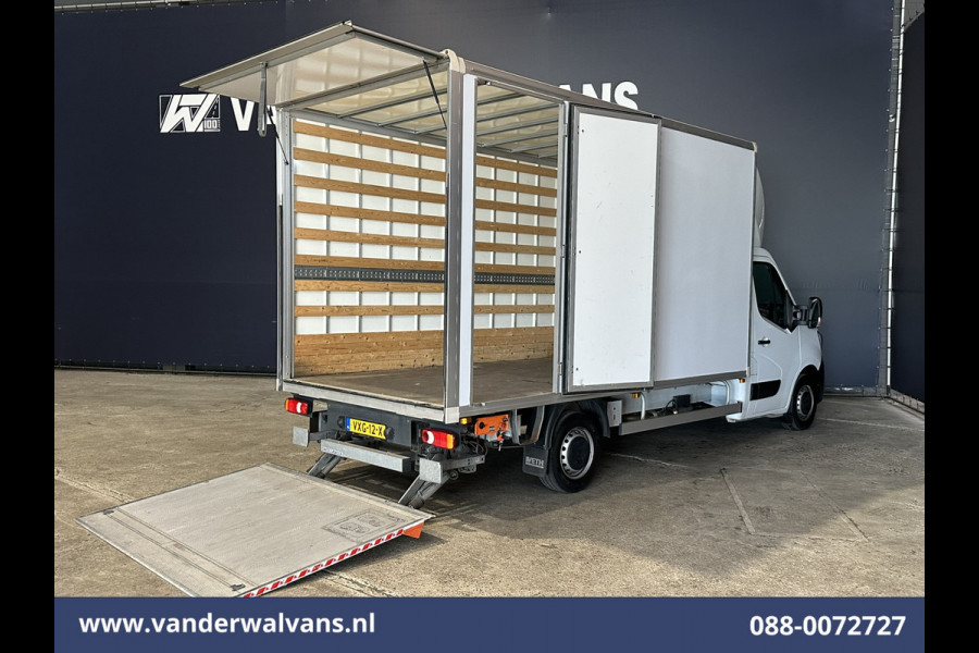 Renault Master 2.3 dCi 146pk Bakwagen 233cm Hoog Laadklep Zijdeur Euro6 Airco | LED | Cruisecontrol | Lat om Lat Betimmering Bijrijdersbank