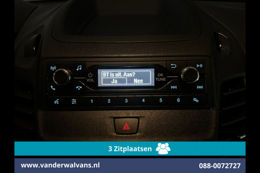 Ford Transit Connect 1.5 EcoBlue L1H1 Euro6 Airco | 3-Zits | Trekhaak | Parkeersensoren | Verwarmde voorruit Bijrijdersbank