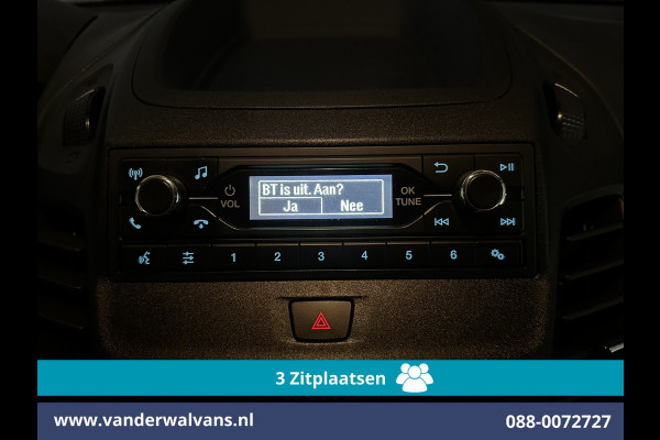 Ford Transit Connect 1.5 EcoBlue L1H1 Euro6 Airco | 3-Zits | Trekhaak | Parkeersensoren | Verwarmde voorruit Bijrijdersbank