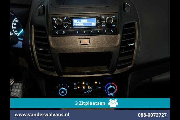 Ford Transit Connect 1.5 EcoBlue L1H1 Euro6 Airco | 3-Zits | Trekhaak | Parkeersensoren | Verwarmde voorruit Bijrijdersbank