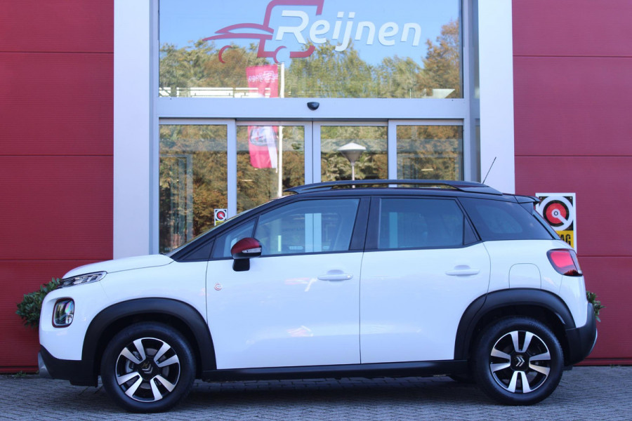 Citroën C3 Aircross 1.2 110PK C-SERIES | NAVIGATIE | APPLE CARPLAY/ANDROID AUTO | LICHTMETALEN VELGEN | CRUISE CONTROL | DAB+ RADIO | CLIMATE CONTROL | PARKEER SENSOREN ACHTER | ZWART DAK |