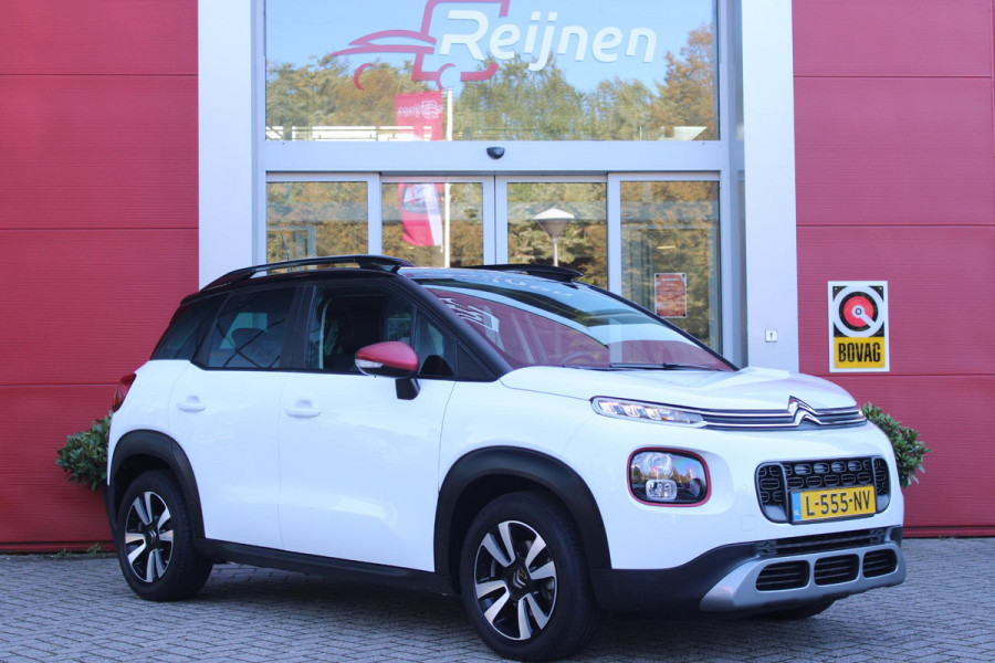 Citroën C3 Aircross 1.2 110PK C-SERIES | NAVIGATIE | APPLE CARPLAY/ANDROID AUTO | LICHTMETALEN VELGEN | CRUISE CONTROL | DAB+ RADIO | CLIMATE CONTROL | PARKEER SENSOREN ACHTER | ZWART DAK |