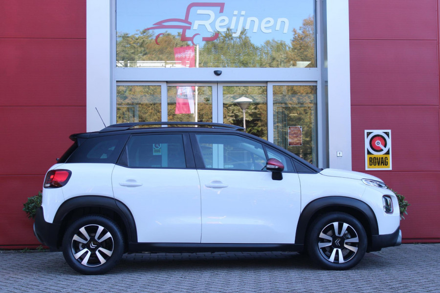 Citroën C3 Aircross 1.2 110PK C-SERIES | NAVIGATIE | APPLE CARPLAY/ANDROID AUTO | LICHTMETALEN VELGEN | CRUISE CONTROL | DAB+ RADIO | CLIMATE CONTROL | PARKEER SENSOREN ACHTER | ZWART DAK |
