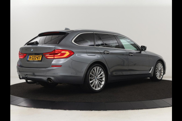 BMW 5 Serie 520i High Executive | Panoramadak | Trekhaak | Leder | Stoelverwarming | Camera | Head-Up | Navigatie | Full LED | Climate control