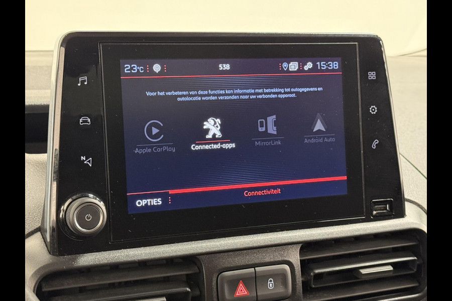 Peugeot Partner 1.5 BlueHDI Premium Automaat Navi PDC V&A Camera Trekhaak Cruise Control 3-zits