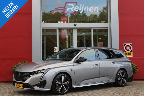 Peugeot 308 SW 1.2 130PK GT | 360° CAMERA | ELEKTRISCH BEDIENBARE ACHTERKLEP | FULL LED KOPLAMPEN | NAVIGATIE | DRAADLOZE APPLE CARPLAY/ANDROID AUTO | DRAADLOZE TELEFOONLADER | LICHTMETALEN VELGEN 18" "BLACK" | DODEHOEK DETECTIE | ADAPTIVE CRUISE CONTROL | KEYLESS ENTRY/START |