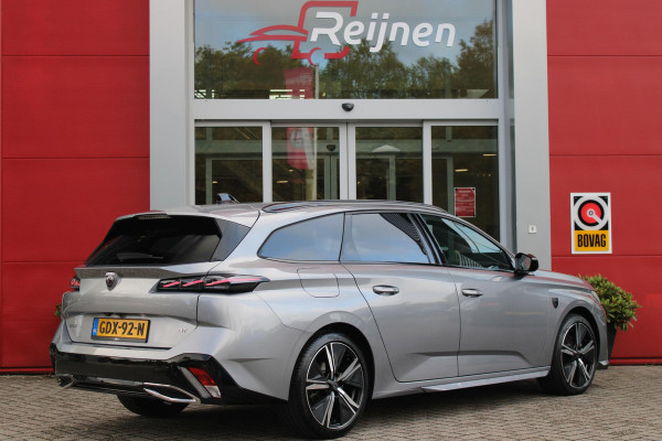 Peugeot 308 SW 1.2 130PK GT | 360° CAMERA | ELEKTRISCH BEDIENBARE ACHTERKLEP | FULL LED KOPLAMPEN | NAVIGATIE | DRAADLOZE APPLE CARPLAY/ANDROID AUTO | DRAADLOZE TELEFOONLADER | LICHTMETALEN VELGEN 18" "BLACK" | DODEHOEK DETECTIE | ADAPTIVE CRUISE CONTROL | KEYLESS ENTRY/START |