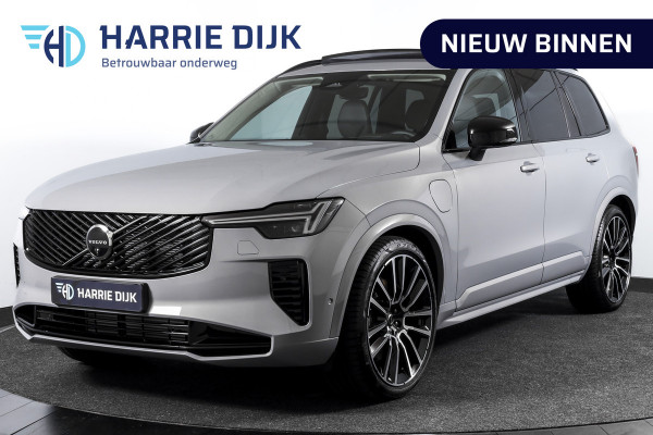Volvo XC90 2.0 T8 Plug-in hybrid AWD Ultra Dark | Leder Pakket | S/K-Panodak | Luchtvering | Bowers & Wilkins | Elek. Stoel-+massage+verwarming & Ventilatie | Head-Up | Adapt. Cruise |  360 Camera | Google +App. Connect | 22" Diamond 6002
