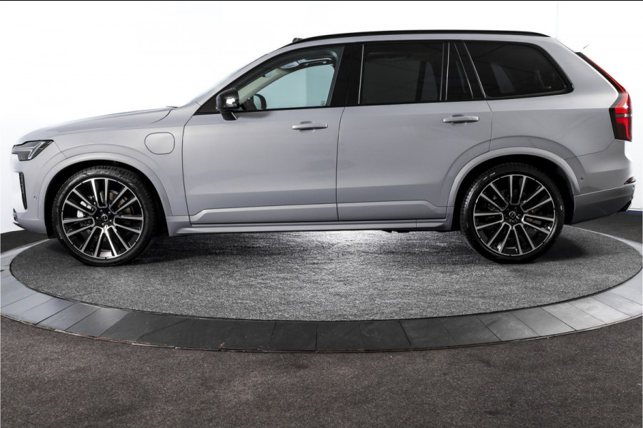 Volvo XC90 2.0 T8 Plug-in hybrid AWD Ultra Dark | Leder Pakket | S/K-Panodak | Luchtvering | Bowers & Wilkins | Elek. Stoel-+massage+verwarming & Ventilatie | Head-Up | Adapt. Cruise |  360 Camera | Google +App. Connect | 22" Diamond 6002