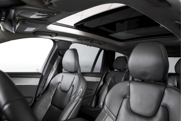 Volvo XC90 2.0 T8 Plug-in hybrid AWD Ultra Dark | Leder Pakket | S/K-Panodak | Luchtvering | Bowers & Wilkins | Elek. Stoel-+massage+verwarming & Ventilatie | Head-Up | Adapt. Cruise |  360 Camera | Google +App. Connect | 22" Diamond 6002