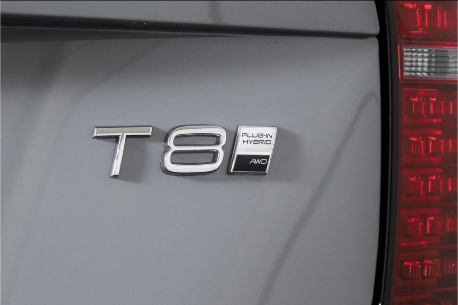 Volvo XC90 2.0 T8 Plug-in hybrid AWD Ultra Dark | Leder Pakket | S/K-Panodak | Luchtvering | Bowers & Wilkins | Elek. Stoel-+massage+verwarming & Ventilatie | Head-Up | Adapt. Cruise |  360 Camera | Google +App. Connect | 22" Diamond 6002