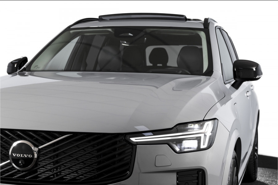 Volvo XC90 2.0 T8 Plug-in hybrid AWD Ultra Dark | Leder Pakket | S/K-Panodak | Luchtvering | Bowers & Wilkins | Elek. Stoel-+massage+verwarming & Ventilatie | Head-Up | Adapt. Cruise |  360 Camera | Google +App. Connect | 22" Diamond 6002