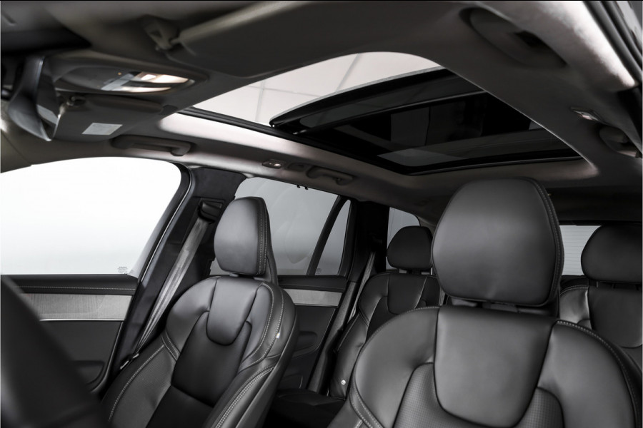 Volvo XC90 2.0 T8 Plug-in hybrid AWD Ultra Dark | Leder Pakket | S/K-Panodak | Luchtvering | Bowers & Wilkins | Elek. Stoel-+massage+verwarming & Ventilatie | Head-Up | Adapt. Cruise |  360 Camera | Google +App. Connect | 22" Diamond 7879