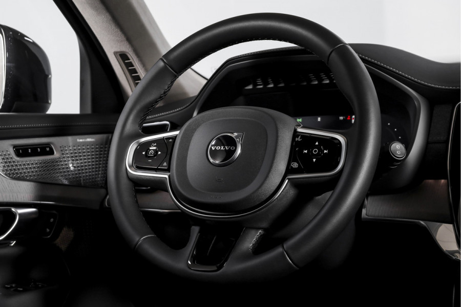 Volvo XC90 2.0 T8 Plug-in hybrid AWD Ultra Dark | Leder Pakket | S/K-Panodak | Luchtvering | Bowers & Wilkins | Elek. Stoel-+massage+verwarming & Ventilatie | Head-Up | Adapt. Cruise |  360 Camera | Google +App. Connect | 22" Diamond 7879