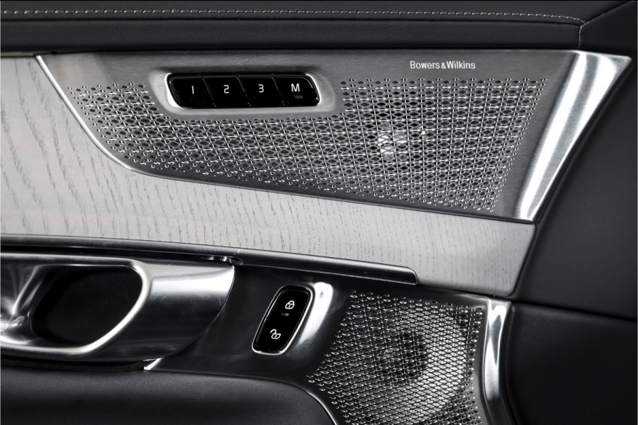 Volvo XC90 2.0 T8 Plug-in hybrid AWD Ultra Dark | Leder Pakket | S/K-Panodak | Luchtvering | Bowers & Wilkins | Elek. Stoel-+massage+verwarming & Ventilatie | Head-Up | Adapt. Cruise |  360 Camera | Google +App. Connect | 22" Diamond 7879