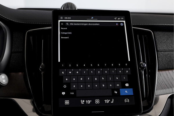 Volvo XC90 2.0 T8 Plug-in hybrid AWD Ultra Dark | Leder Pakket | S/K-Panodak | Luchtvering | Bowers & Wilkins | Elek. Stoel-+massage+verwarming & Ventilatie | Head-Up | Adapt. Cruise |  360 Camera | Google +App. Connect | 22" Diamond 7879