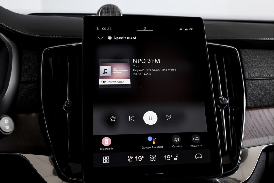 Volvo XC90 2.0 T8 Plug-in hybrid AWD Ultra Dark | Leder Pakket | S/K-Panodak | Luchtvering | Bowers & Wilkins | Elek. Stoel-+massage+verwarming & Ventilatie | Head-Up | Adapt. Cruise |  360 Camera | Google +App. Connect | 22" Diamond 7879