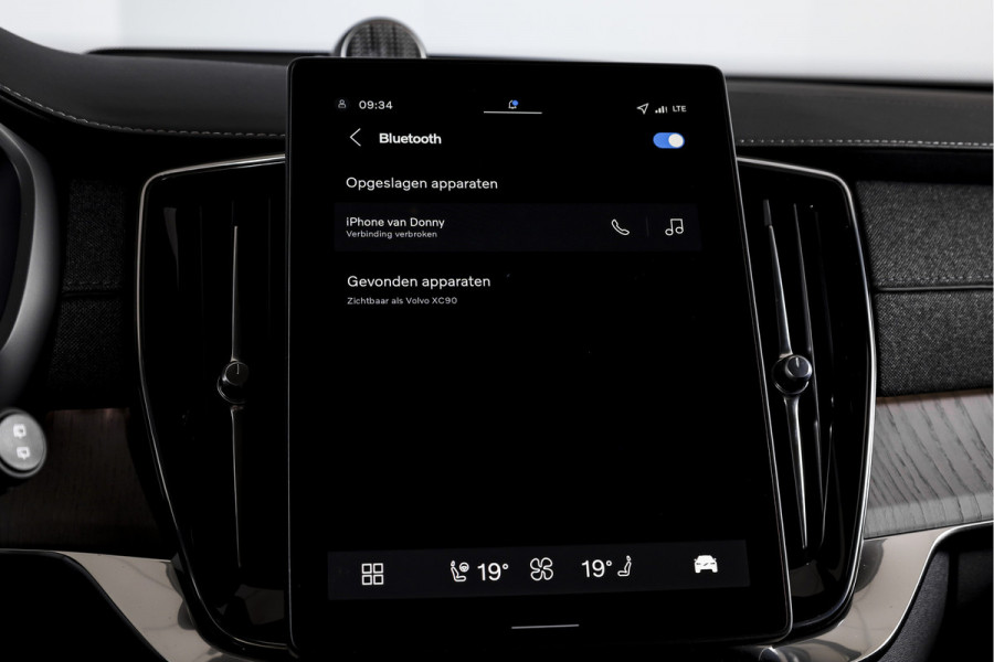 Volvo XC90 2.0 T8 Plug-in hybrid AWD Ultra Dark | Leder Pakket | S/K-Panodak | Luchtvering | Bowers & Wilkins | Elek. Stoel-+massage+verwarming & Ventilatie | Head-Up | Adapt. Cruise |  360 Camera | Google +App. Connect | 22" Diamond 7879