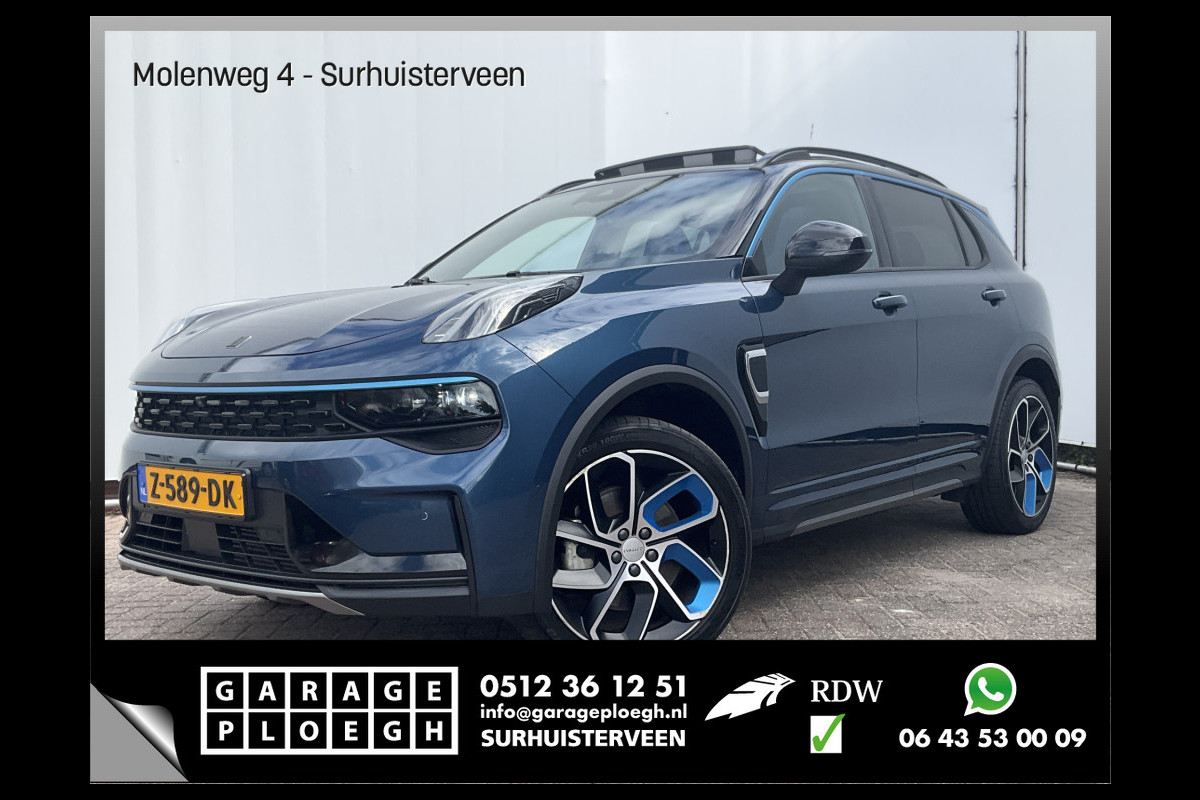 Lynk & Co 01 1.5 262pk Plug-in Zwarte hemel 360° Carplay Hybride PHEV