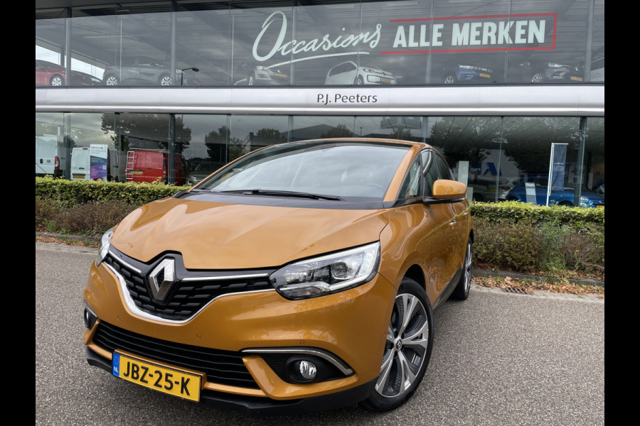 Renault Scénic 1.2 TCe Intens Airco - Cruise control - Parkeersensoren voor en achter - Navigatiesysteem - Lederen/stof bekleding - Mistlampen voor - Stuur multifunctioneel