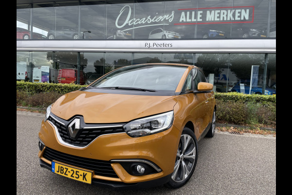 Renault Scénic 1.2 TCe Intens Airco - Cruise control - Parkeersensoren voor en achter - Navigatiesysteem - Lederen/stof bekleding - Mistlampen voor - Stuur multifunctioneel