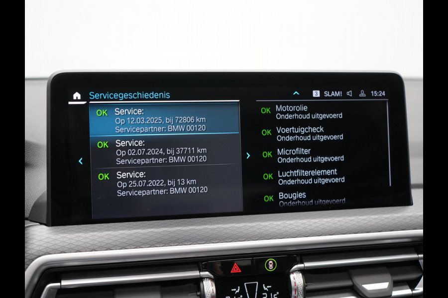 BMW X3 xDrive30e M Sport Plug In Hybrid 293pk Dealer O.H PHEV | Trekhaak Af Fabriek | Panodak | Head Up | Lederen Sportstoelen Memory & Ventilatie | Laser LED | Keyless | Stuur & Stoelen Verwarmd | Apple Carplay | Sfeerverlichting |  Cruise Control