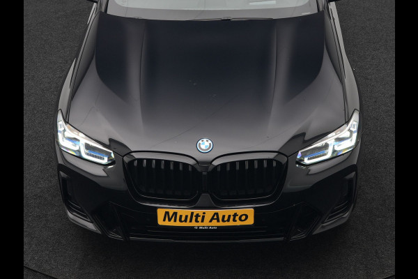 BMW X3 xDrive30e M Sport Plug In Hybrid 293pk Dealer O.H PHEV | Trekhaak Af Fabriek | Panodak | Head Up | Lederen Sportstoelen Memory & Ventilatie | Laser LED | Keyless | Stuur & Stoelen Verwarmd | Apple Carplay | Sfeerverlichting |  Cruise Control
