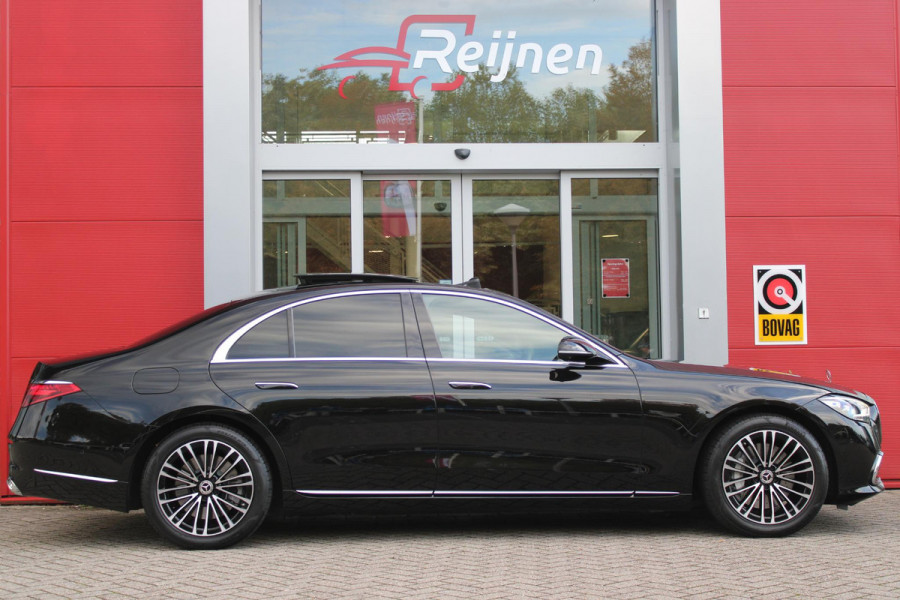 Mercedes-Benz S-Klasse 580e 4MATIC AMG LINE 510PK | PANORAMISCH SCHUIF / KANTELDAK | 360° CAMERA | BURMESTER PREMIUM AUDIO | NAPPA LEDEREN BEKLEDING | VOORSTOELEN ELEKTRISCH VERSTELBAAR MET GEHEUGEN | VOORSTOELEN EN ACHTERBANK GEVENTILEERD / VERWARMD | MBUX AUGMENT REALITY NAVIGATIE / HEAD UPP DISPLAY | MULTIMEDIA MBUX ( ACHTERBANK TABLET | ZWARTE HEMEL BEKLEDING | AIRBALANCE PAKKET (LUCHTREINIGING SYSTEEM) | MEESTURENDE ACHTERAS |  4 ZONE CLIMATE CONTROL |  ADAPTIVE RUITERWISSER ISTALLATIE  ( MAGIC  VISION CONTROL) |